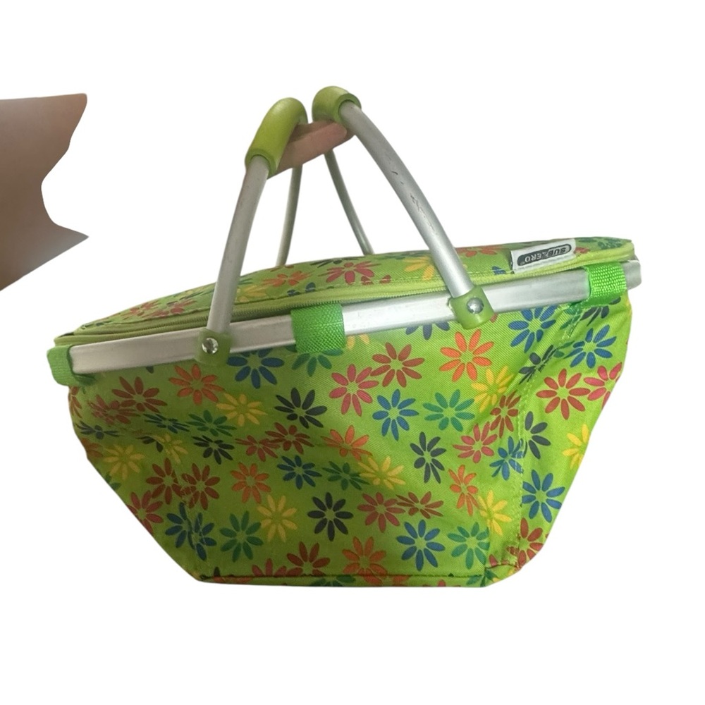 Colorful Floral Tote Bag
